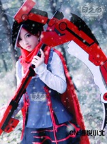 (Y-1148 heart cos clothes) RWBY red white black and yellow red Ruby Rose Little red Hood