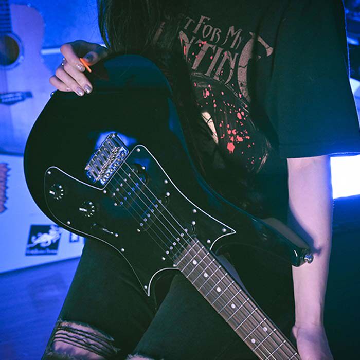 JD guitars STD50 electric guitar electric guitits manufacturers straight up male students with beginner Shunfeng Bag