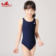 Yingfa racing plus size children's swimsuit competition professional training one-piece triangle swimsuit