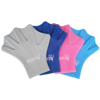 Water Star Pure Silicone Duck-Shaped Hand Fins Diving Gloves for Paddling to Increase Speed