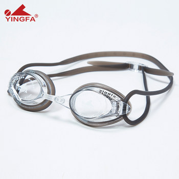 Yingfa Yingfa Training Competition Waterproof and Anti-Fog Kidsren's Professional Swimming Goggles 570Af Coated Diving Without Flip-Up Edges