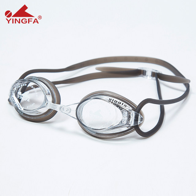Yingfa Yingfa Training Competition Waterproof and Anti-Fog Kidsren's Professional Swimming Goggles 570Af Coated Diving Without Flip-Up Edges