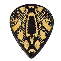 British-made Timber tone Kimberton black horn guitar pick jazz speed electric bass bass pick