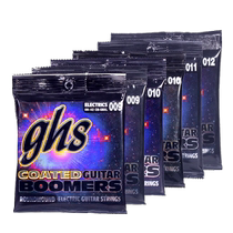 American-made GHS CBGB nickel-plated anti-rust electric guitar strings set of six strings 09 010