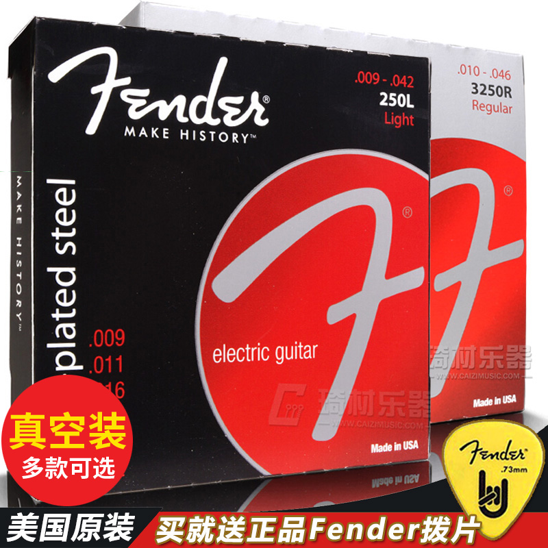 Fanta Fender 250 350 3250 Electric Guitar Strings 09 10 Set String 3150 American