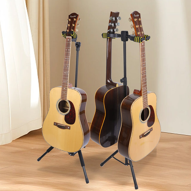 Gleam classical classical guitar stand bass upright guitar acoustic electric stand locking guitar stand ອັດຕະໂນມັດ