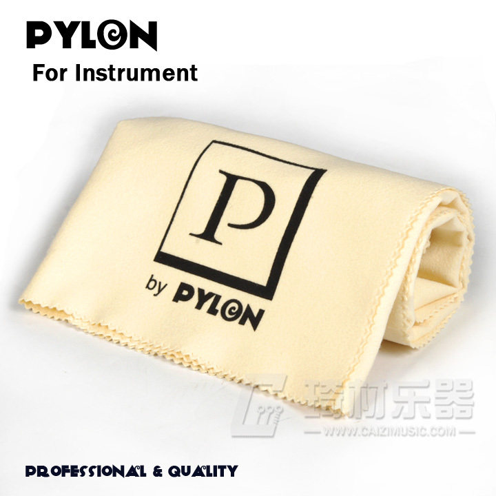 Qicai musical instrument PYLON Pro C large cleaning cloth Guitar musical instrument cleaning care maintenance Anti-counterfeiting