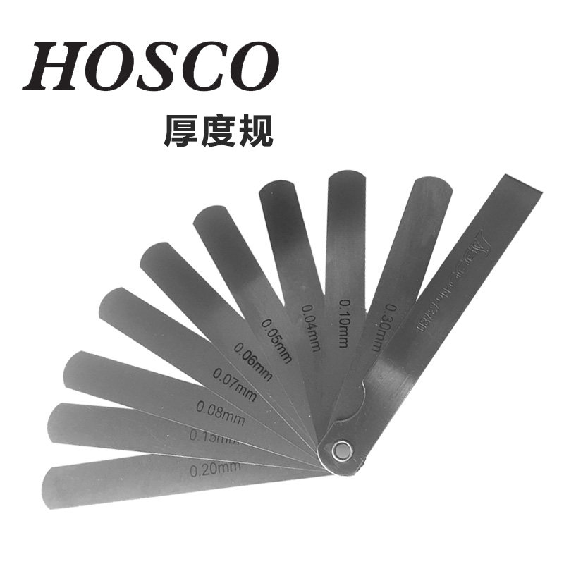 Kiki Japan HOSCO TL-RU-TG Thickness Gauge Measuring Thickness Ruler Guitar Repair Tool