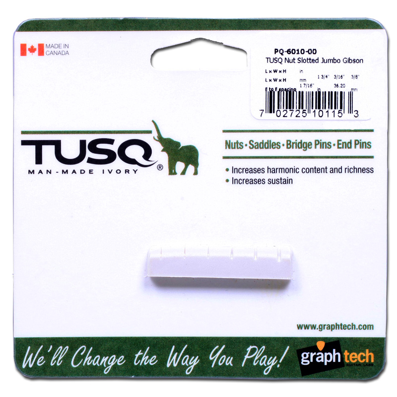 TUSQ PQ-6010-00 artificial ivory soundwood folk guitar upper pillow string pillow-Taobao