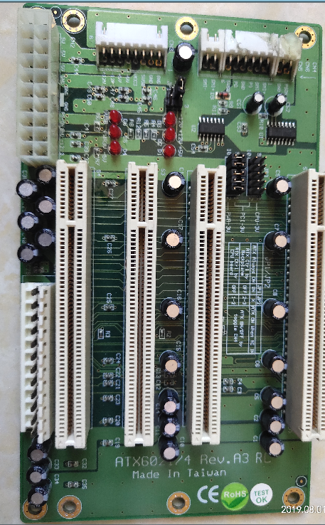 ATX6021 4 REV A3 Industrial Control Backplane 4 PCI Industrial Backplanes