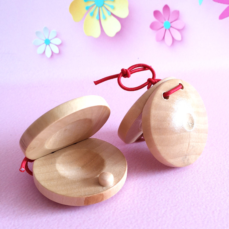 Wood Varnish Round Dance Board Log Louder Board Afternoon Board of the board Olve children percussion instrument teaching aids-Taobao