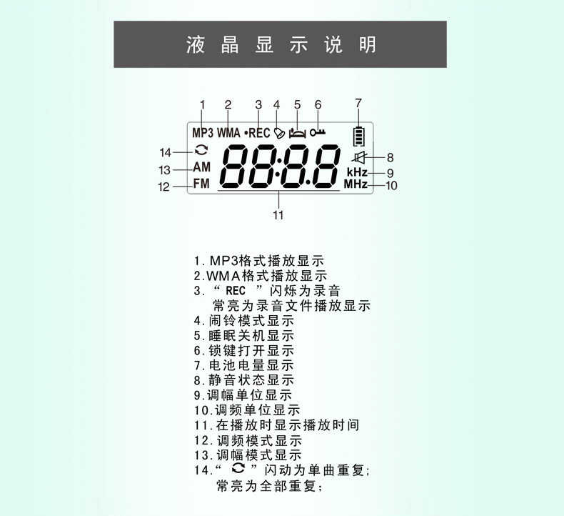 máy phát nhạc mini Panda 6207 đài phát thanh ông già Walkman pin sạc pin mp3 người cao tuổi bán dẫn fm đồng hồ cầm tay điều khiển máy ghi âm ghi âm hẹn giờ chuyển đổi mini - Máy nghe nhạc mp3 máy nghe nhạc ruizu h1
