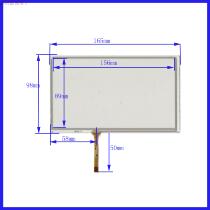 7 inch XWT346165 * 98GPS navigation touch screen industrial control touch screen music Soro Ling e road