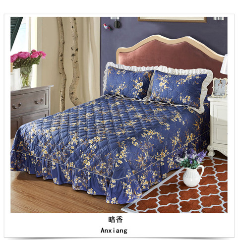 Khăn trải giường bằng vải bông trải giường đơn bộ drap giường 1m6