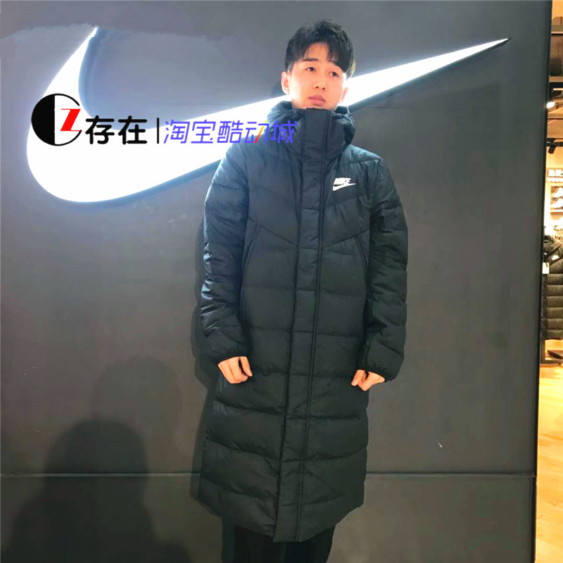 NIKE Nike New men mùa đông dài trùm đầu ấm áp và thể thao chống gió xuống áo khoác AA8854-010 - Thể thao xuống áo khoác áo gile phao nam