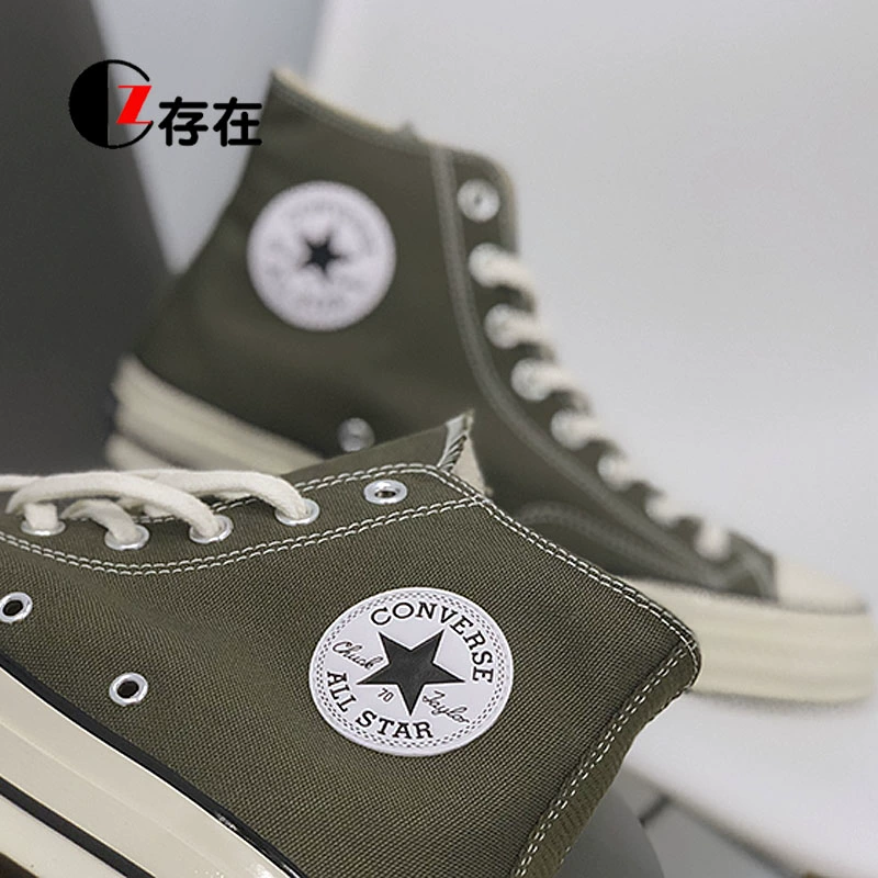 Converse 1970S Giày tiêu chuẩn màu đen tiêu chuẩn Samsung 162052-162051-162060-C giày thể thao nữ