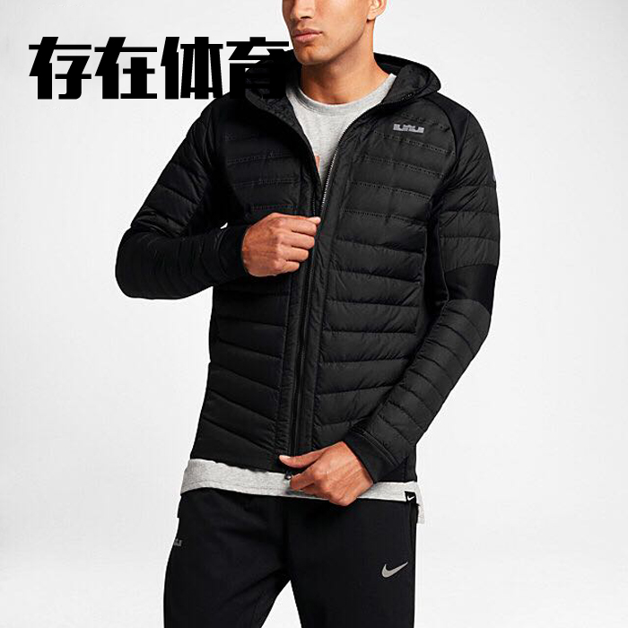 Sự tồn tại của Nike AEROLOFT Lebron giải trí thể thao James ngỗng xuống áo khoác 807975-010 áo phao nữ dáng dài