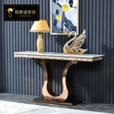 Пост -Хундайский крыльцо столы с легким и легким крыльцом роскошного крыльца, современное простые коридор -коридор крыльца -Дорога Фэн Шуи Энд Вид Платформа