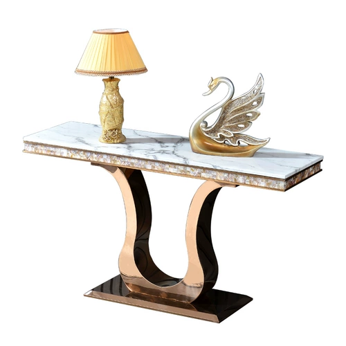 Пост -Хундайский крыльцо столы с легким и легким крыльцом роскошного крыльца, современное простые коридор -коридор крыльца -Дорога Фэн Шуи Энд Вид Платформа