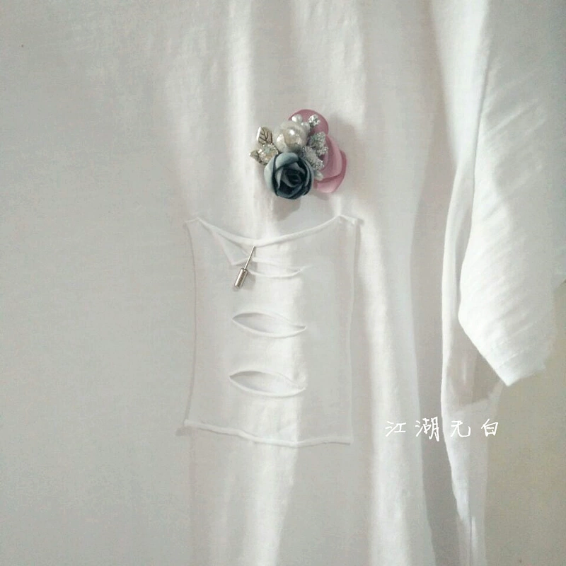 Phiên bản Hàn Quốc của vải thủ công hoa rhinestone trâm cài váy ghim khóa hoang dã trâm ghim phụ kiện nữ - Trâm cài
