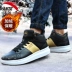 Giày nam Anta giày cao gót mặc 2018 thu đông da mới sinh viên da thật giày thông thường giày sneaker  Dép / giày thường