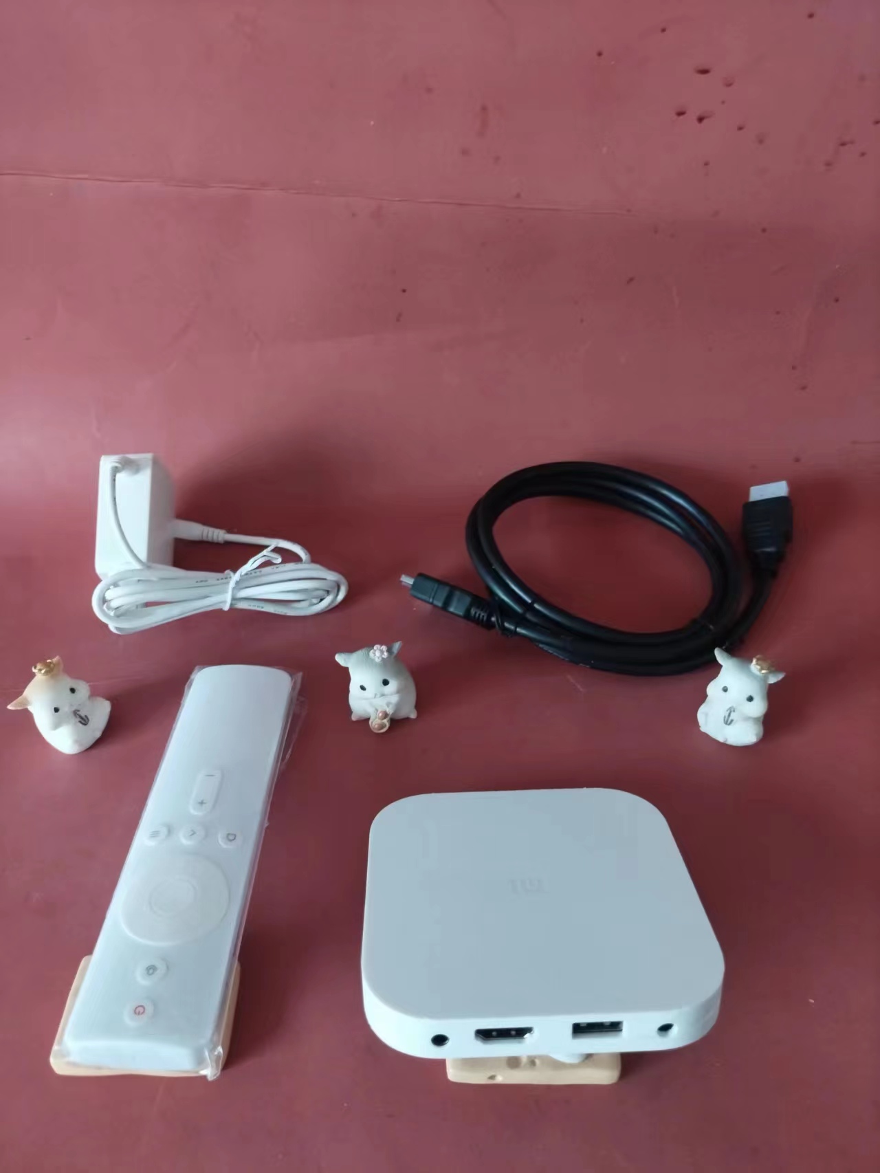 Xiaomi Box 4S International Edition 4 Enhanced Set-top Box Four Generations 4K Bluetooth Voice Wireless WFI-Taobao