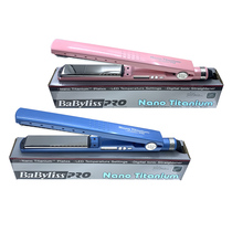 French Babyliss PRO Straight Clip Hair Straightener Nano Ceramic Hair Iron Nano Titanium