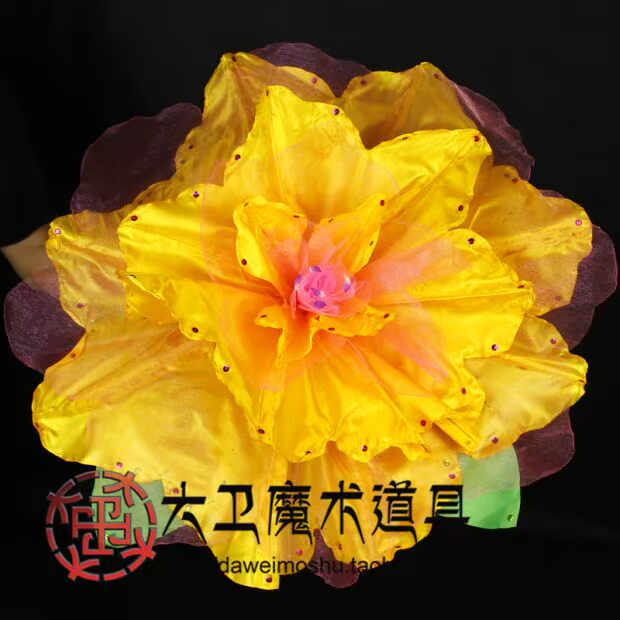 David Flower Giai đoạn Đạo cụ Ma thuật Hoa lớn Hoa mẫu đơn Nữ Pháp sư Cung cấp ma thuật Hoa thay đổi Hoa dù - Sản phẩm Đảng / Magic / Hiệu suất đồ hoá trang bé trai