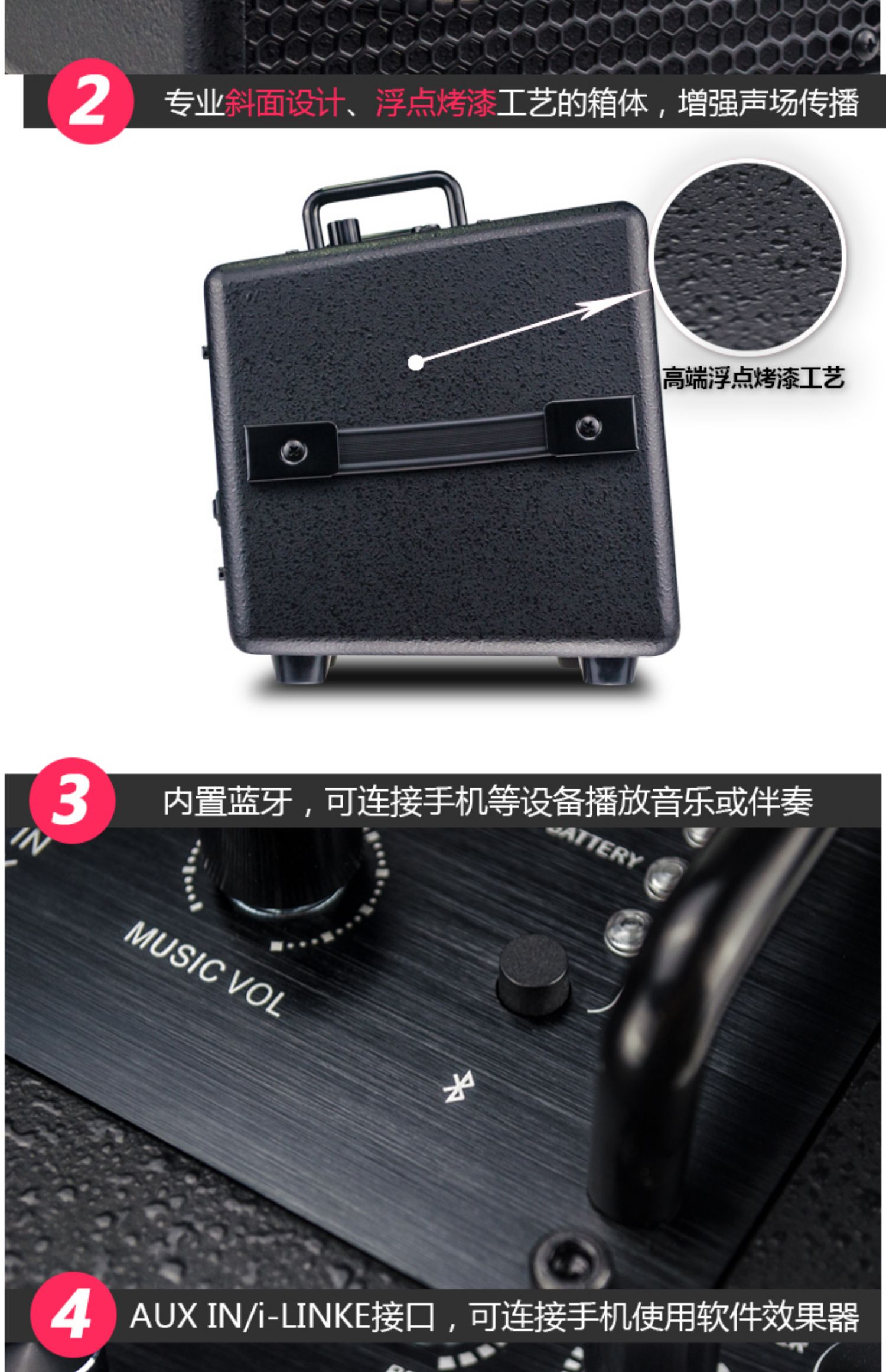 Loa guitar điện NAIDY / ND-20 / loa ca sĩ đường phố đi lạc / âm thanh sạc ngoài trời - Loa loa loa jbl flip 4