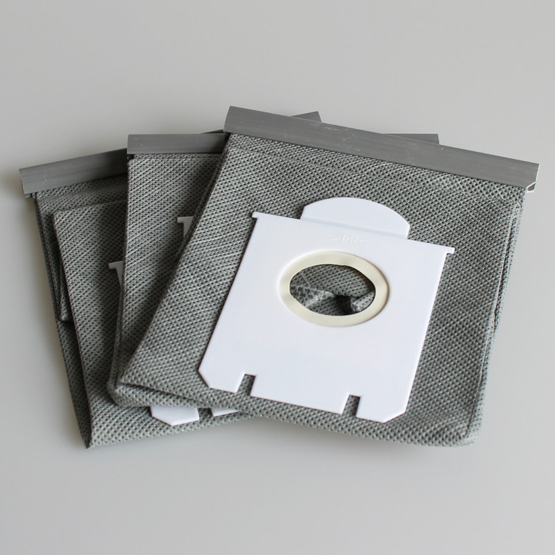 3-Pack Dust Bags Compatible with Philips Vacuum Cleaners FC8220, FC8222, FC8224, FC9083