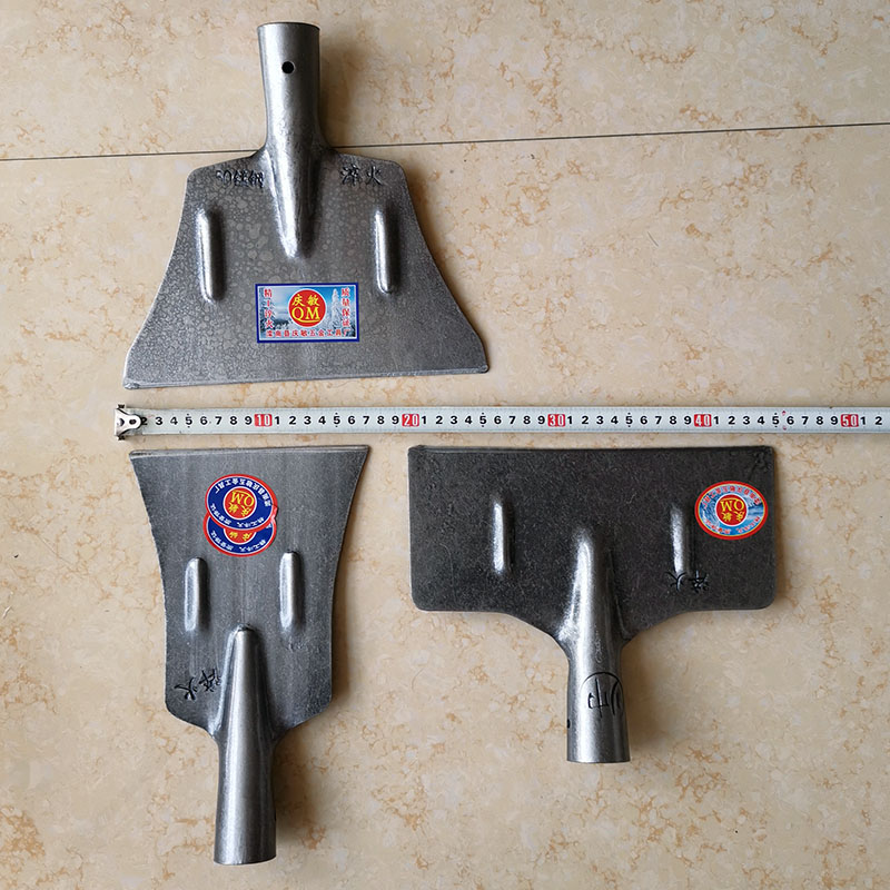 Thickened Flat Shovel Flat Shovel Push Shovel Breaking Ice Shovel Steel Shovel Broken Ice Clean Sanitation Tool Scraping Dung Plate Shovel Wall Trash Shovel