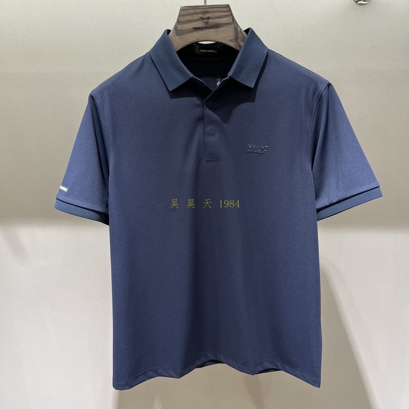 Baoxiniao Men's Clothing 2026 Spring/Summer New Casual Knitted Short-Sleeve T-Shirt Est100012U03448 Exclusive Edition