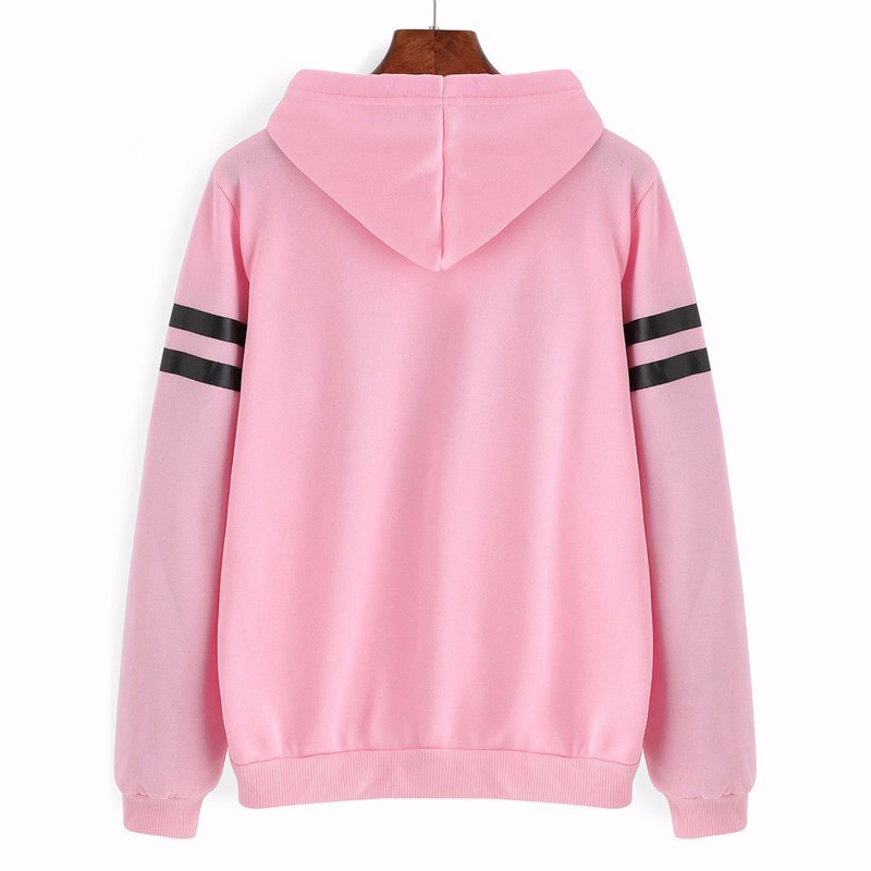 Plus Velvet Hooded Sweatshirt NSYYF88587