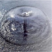 Thickened all-copper fountain hemispherical nozzle pool Mushroom rockery landscape water nozzle waterscape mushroom copper nozzle