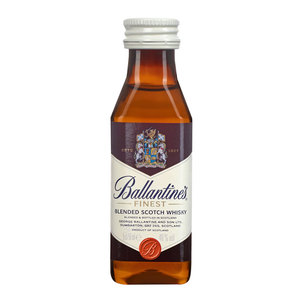 英国 BALLANTINES 百龄坛特醇苏格兰威士忌酒伴小酒版 50ml小瓶酒