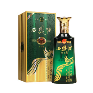 1919酒类直供53度西凤酒（旗帜珍藏版）500ml 凤香型白酒宴请送礼