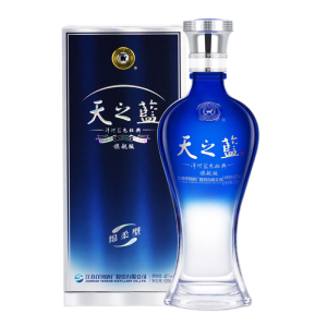 1919官方旗舰店洋河 42度洋河天之蓝520ml*2瓶洋河绵柔型白酒