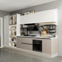 Sofia cabinet customization Airy open kitchen whole house customization integrated kitchen cabinets stove cabinet integrated
