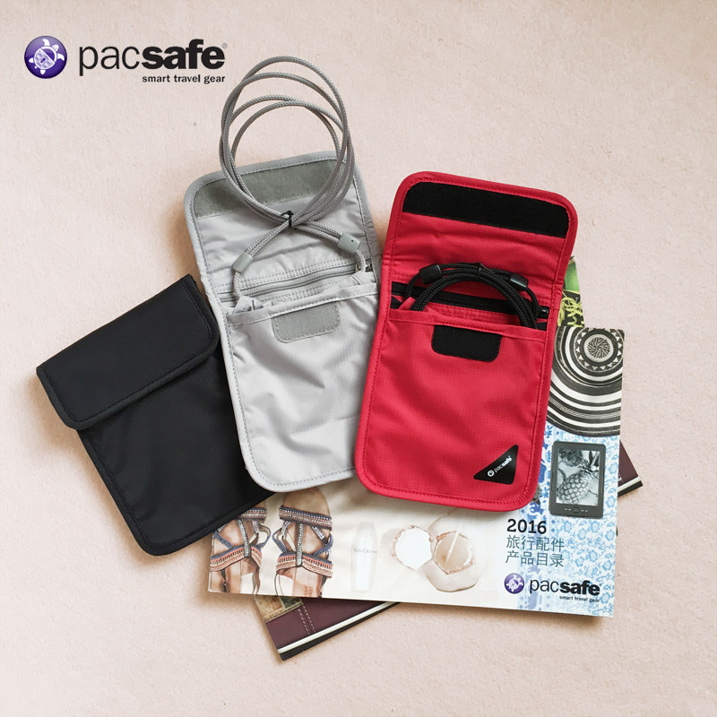 Anti-theft brush anti-cut personal invisible document passport bag pacsafe travel storage messenger bag portable neck bag