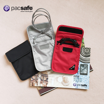 Anti-theft brush anti-cut personal invisible document passport bag pacsafe travel storage messenger bag portable neck bag