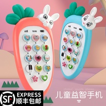 Childrens mobile phone toy emulation 3 + years old taught to nibble on phone baby girls puzzle baby to press