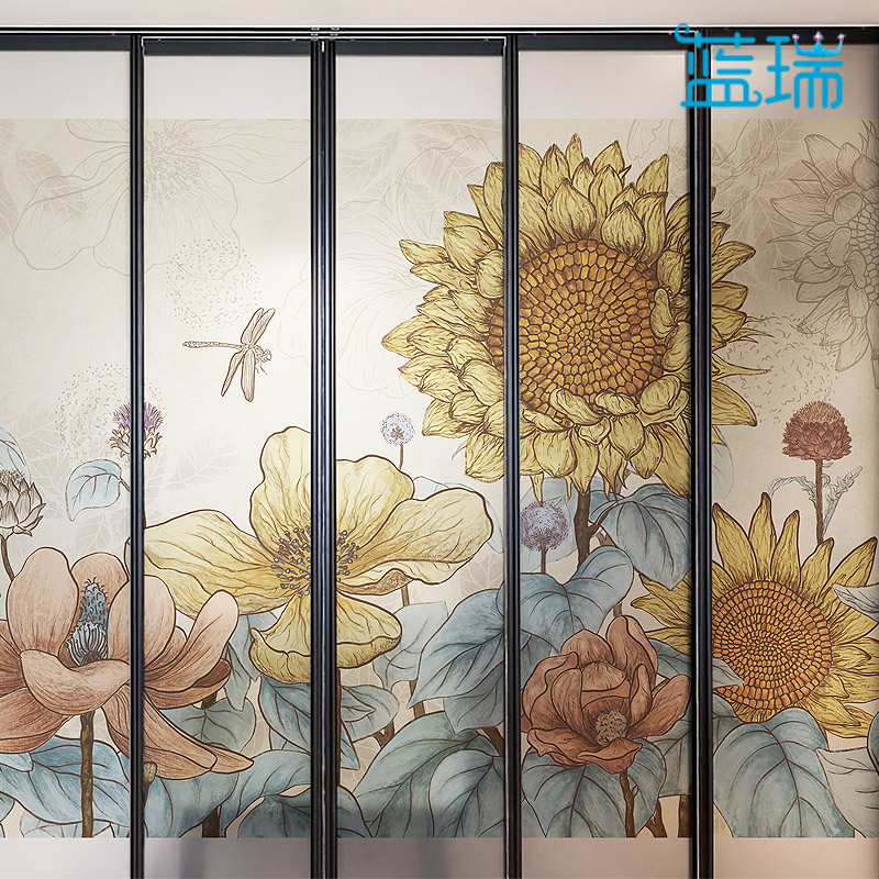 Frosted glass sticker window sticker Bathroom powder room anti-peep anti-light transparent opaque window sticker decoration