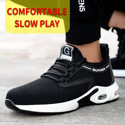 Безопасная обувь страхование труда обувь мужская боевая стальная обувь, удобная одежда, одежда, свет и безопасная рабочая обувь