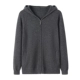 2019 Mùa đông dày cashmere Áo hoodie nam Zip Zip Áo len Áo len Áo hoodie Áo nam - Áo len Cashmere