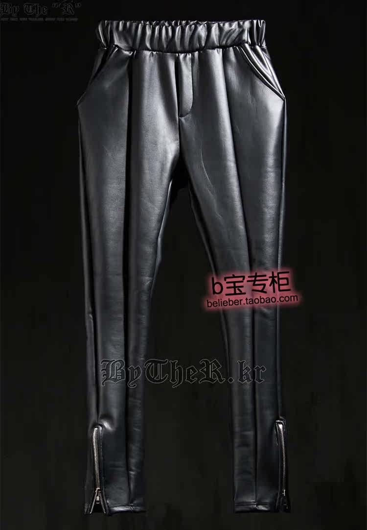 Pantalon cuir homme pour adolescent - Ref 1489942 Image 5