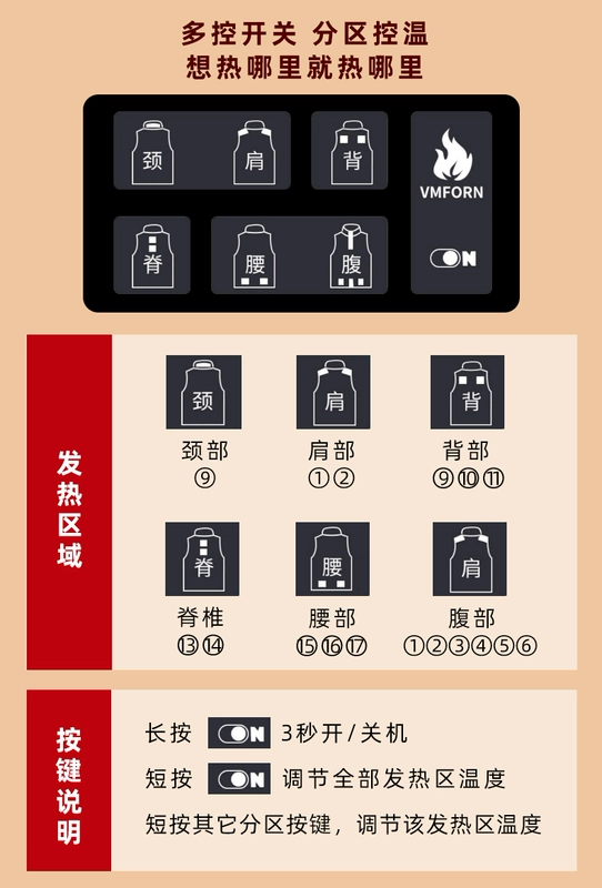 áo khoác sưởi ấm xiaomi Áo giữ nhiệt kiểm soát nhiệt độ thông minh Áo sưởi điện toàn thân sạc sưởi quần áo mùa đông ấm áp và chống lạnh cho nam và nữ áo sưởi ấm xiaomi áo sưởi