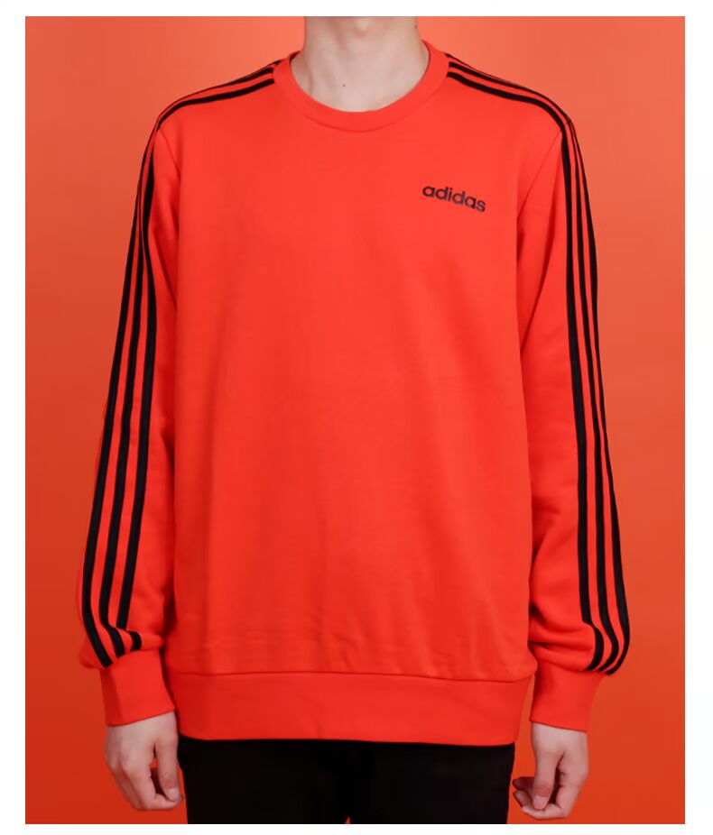 Adidas nam 2019 hè mới thoải mái ấm áp thể thao và áo len cổ tròn thoải mái DU0488 - Thể thao lông cừu / jumper quần áo thu đông nam 2020