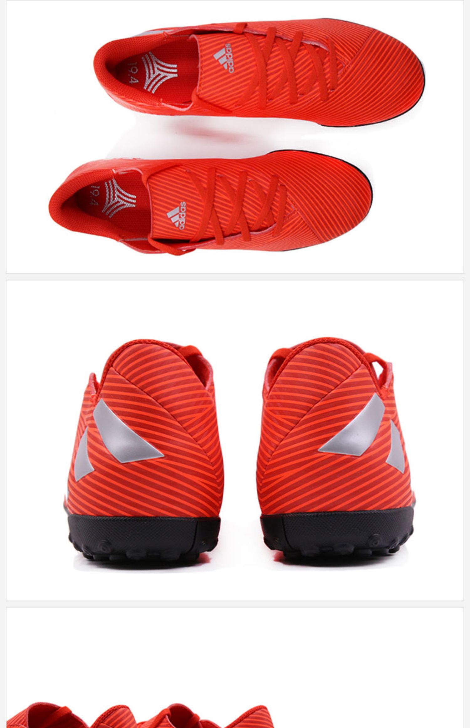 Giày thể thao nam Adidas 2019 mùa hè giày thể thao mới NEMEZIZ 19.4 Giày bóng đá TF F34524 - Giày bóng đá giay da bong 