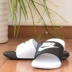 Giày nam Nike / Nike BENASSI đen trắng 鸳鸯 móc dép dép thể thao thông thường 818736-011 dép sục  Dép thể thao