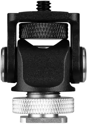 Photography camera snail damping head adjustable damping pan tilt EDC set monitor hot shoe stabilizer